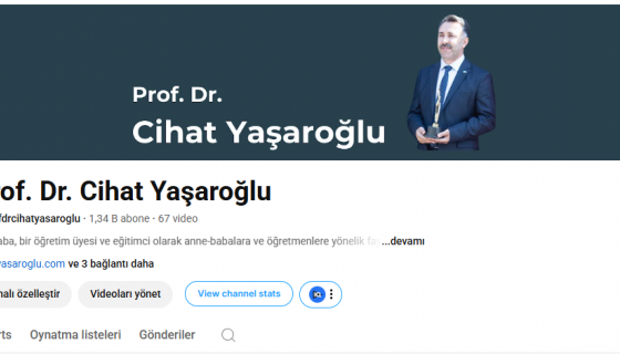 YOUTUBE KANALIM